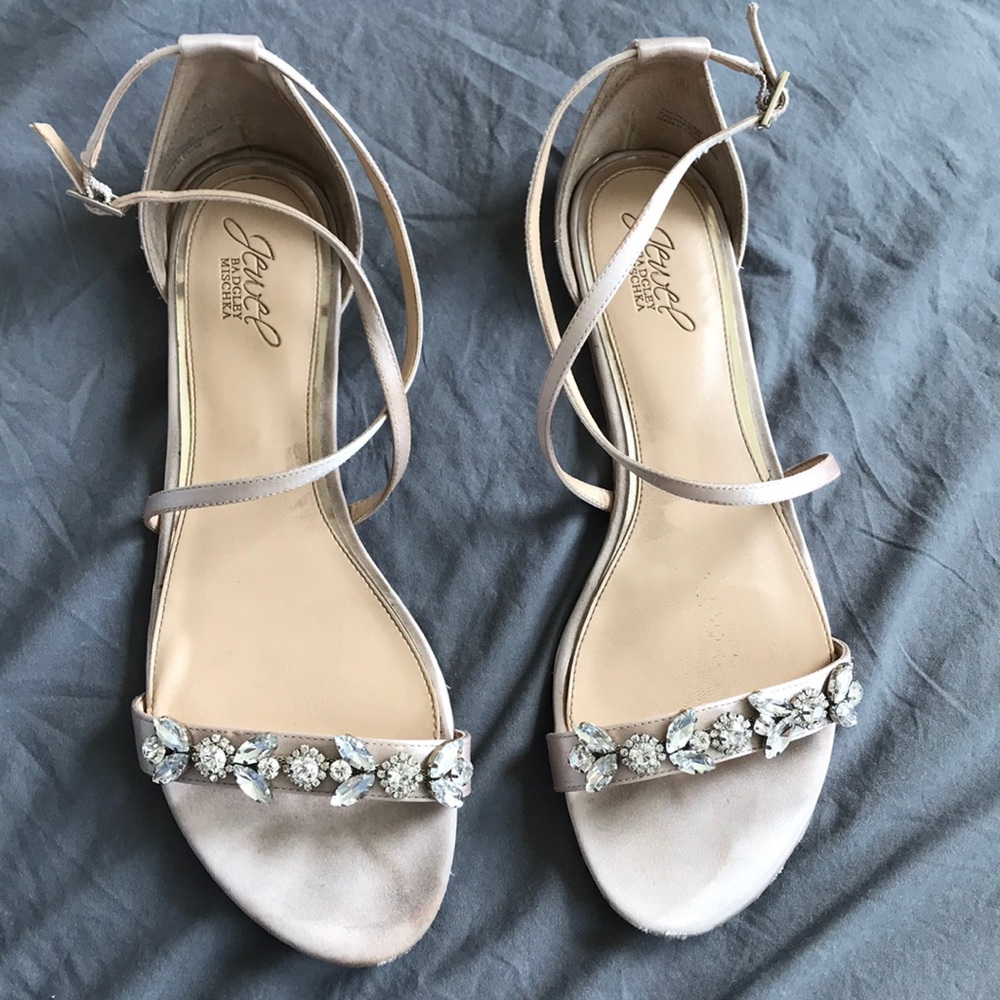 Jewel by Badgley Mischka Tessy Embellished Sandal